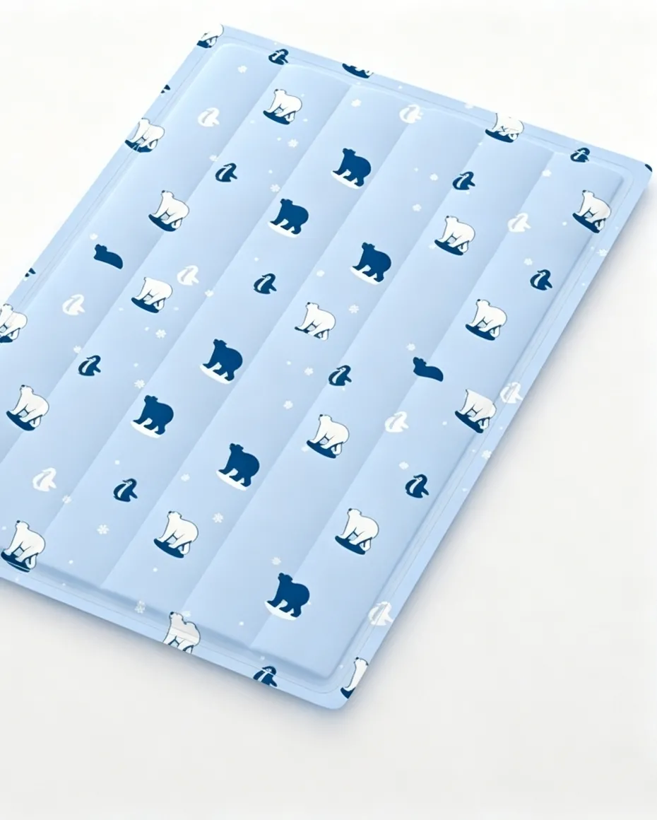 Durable Oxford Fabric Cooling Mat – Scratch-Proof & Washable Pet Bed